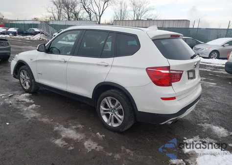 2017 BMW X3 xDrive35I from USA, damaged, VIN 5UXWX7C57H0S20008